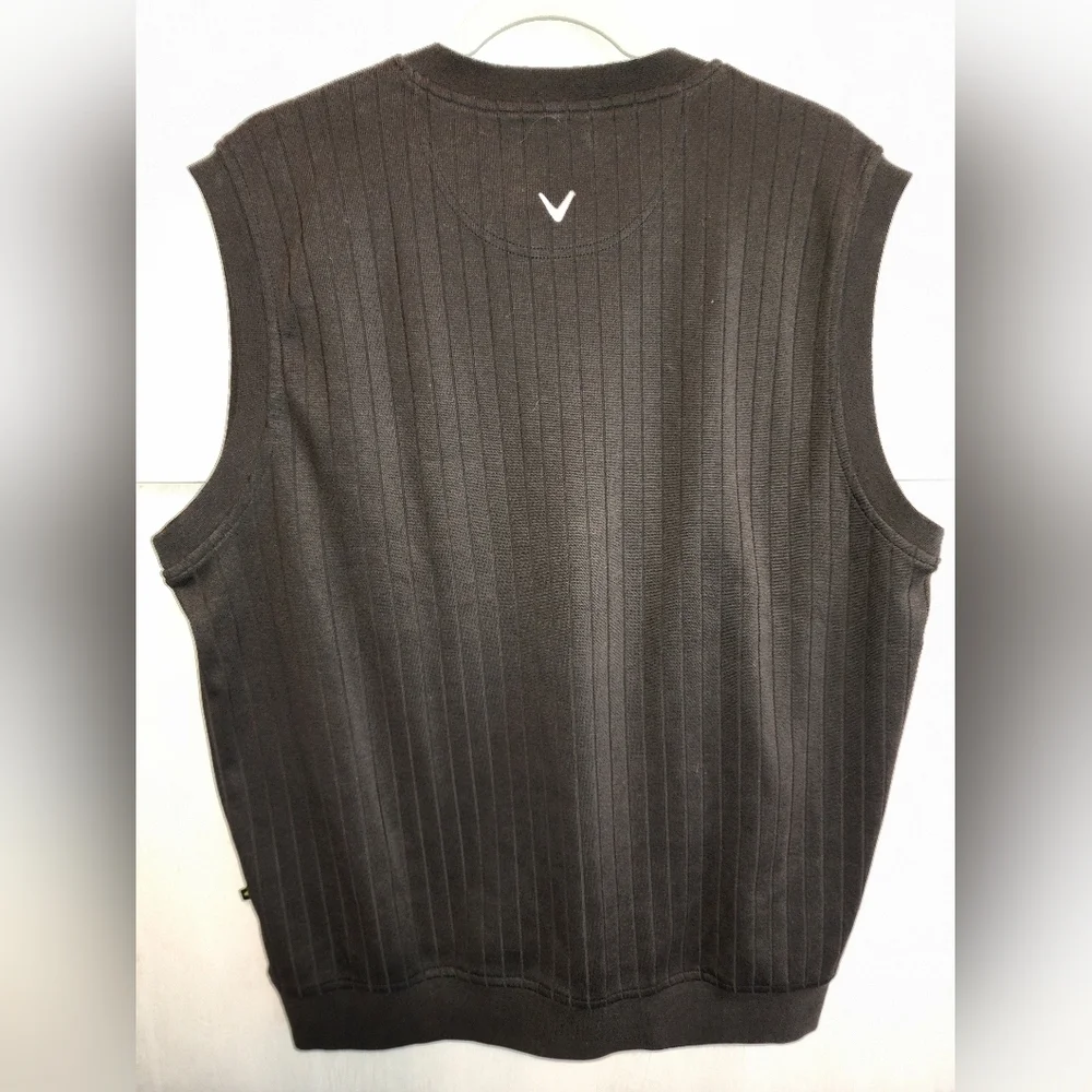 Preowned black large Callaway mens‎ vest - Picture 2 of 5